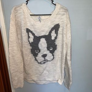 French Bulldog Sweater (women’s medium)